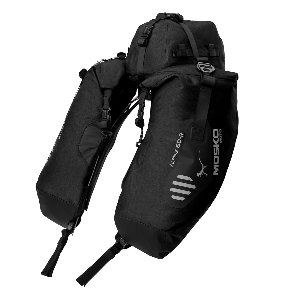 Alpine 60L Rackless Motorcycle Luggage System | Mosko Moto - Mosko