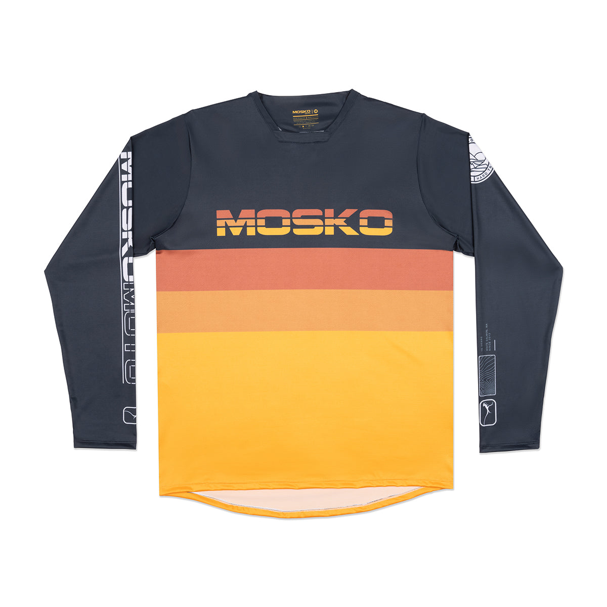 Diamond Plate Long Sleeve T-Shirt - Mosko Moto