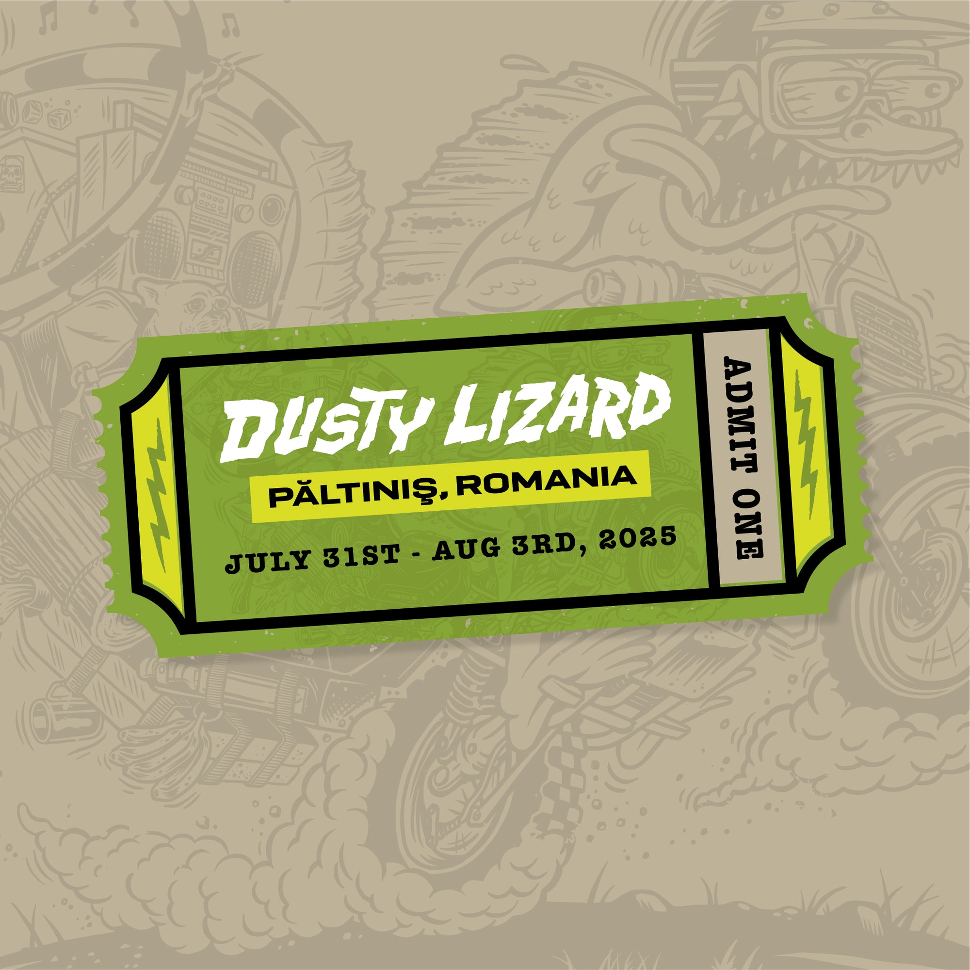 Dusty Lizard Campout Romania 2025