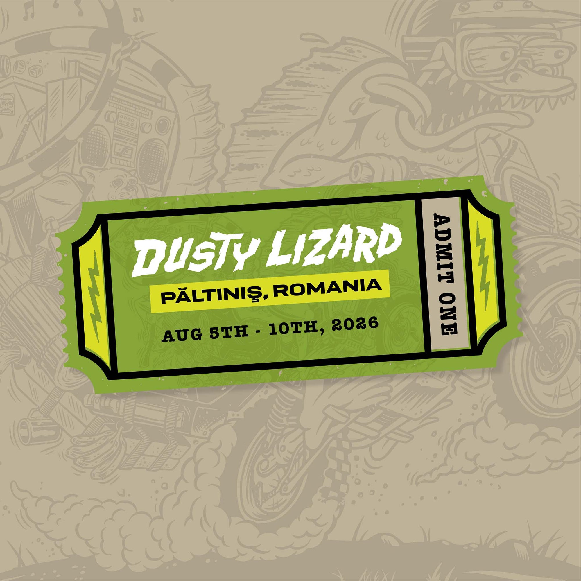 Dusty Lizard Campout Romania