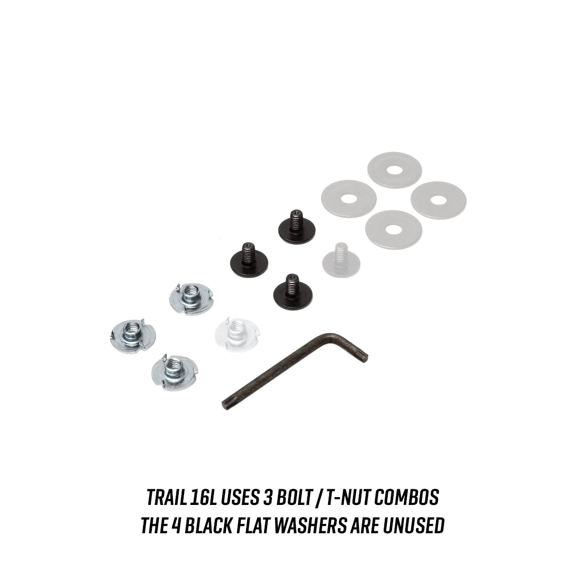 Rackless Luggage Hardware Pak