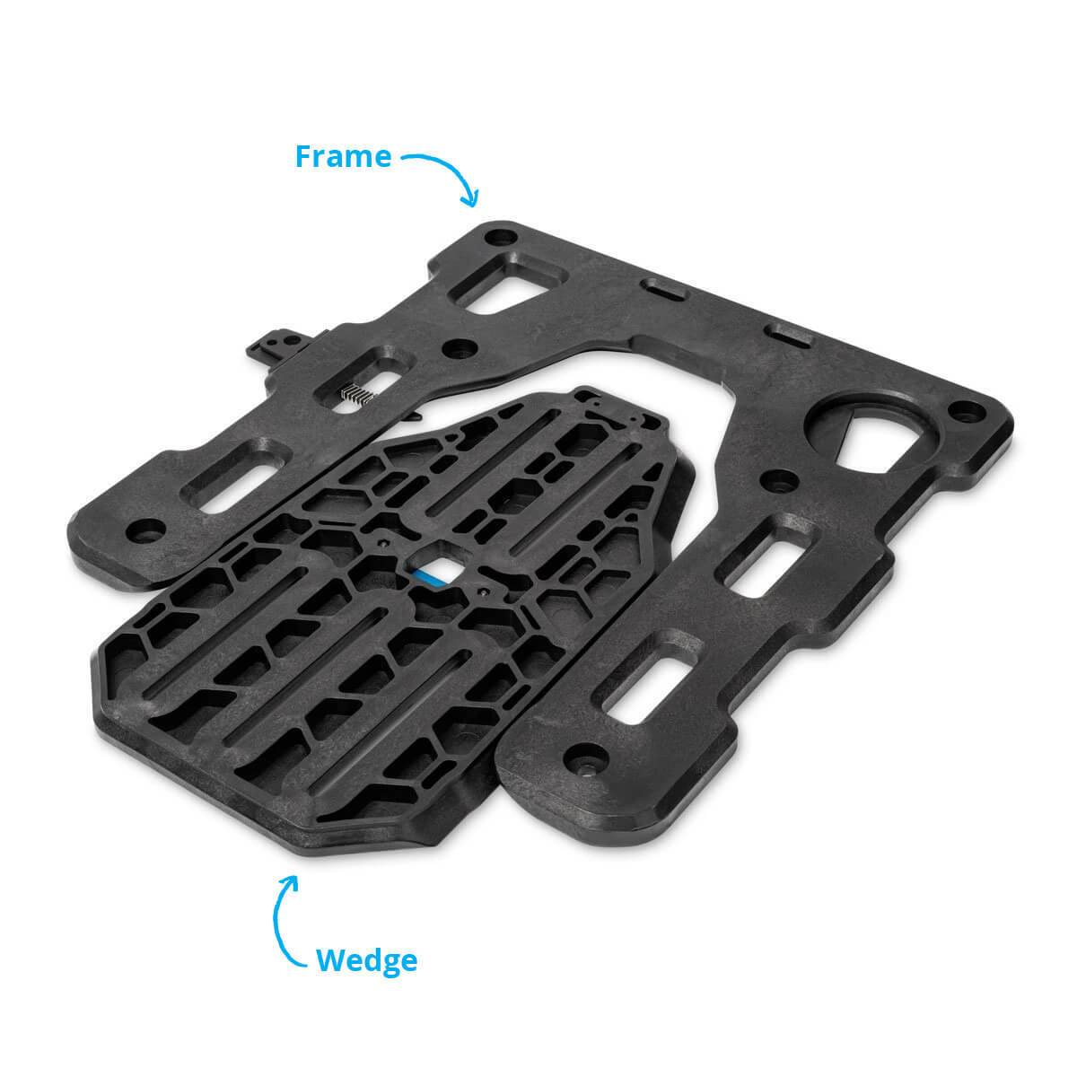 Mosko Moto Hardware Retrofit Kit: Speed-Pin Frame & Wedge Upgrade